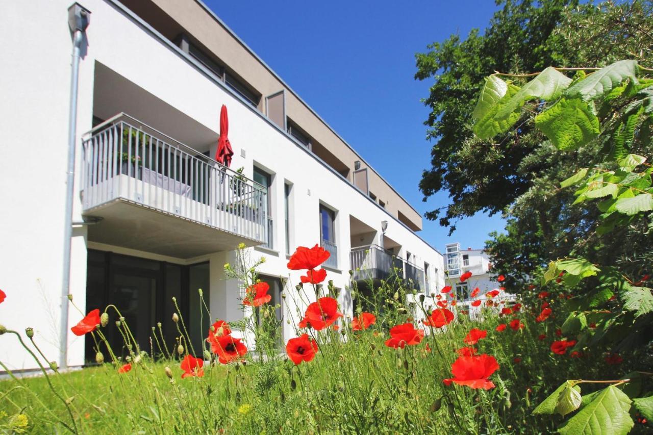Strandnahe, Schicke Ferienwohnung Mit Balkon Direkt In Binz - Duenenresort 112 Exteriör bild