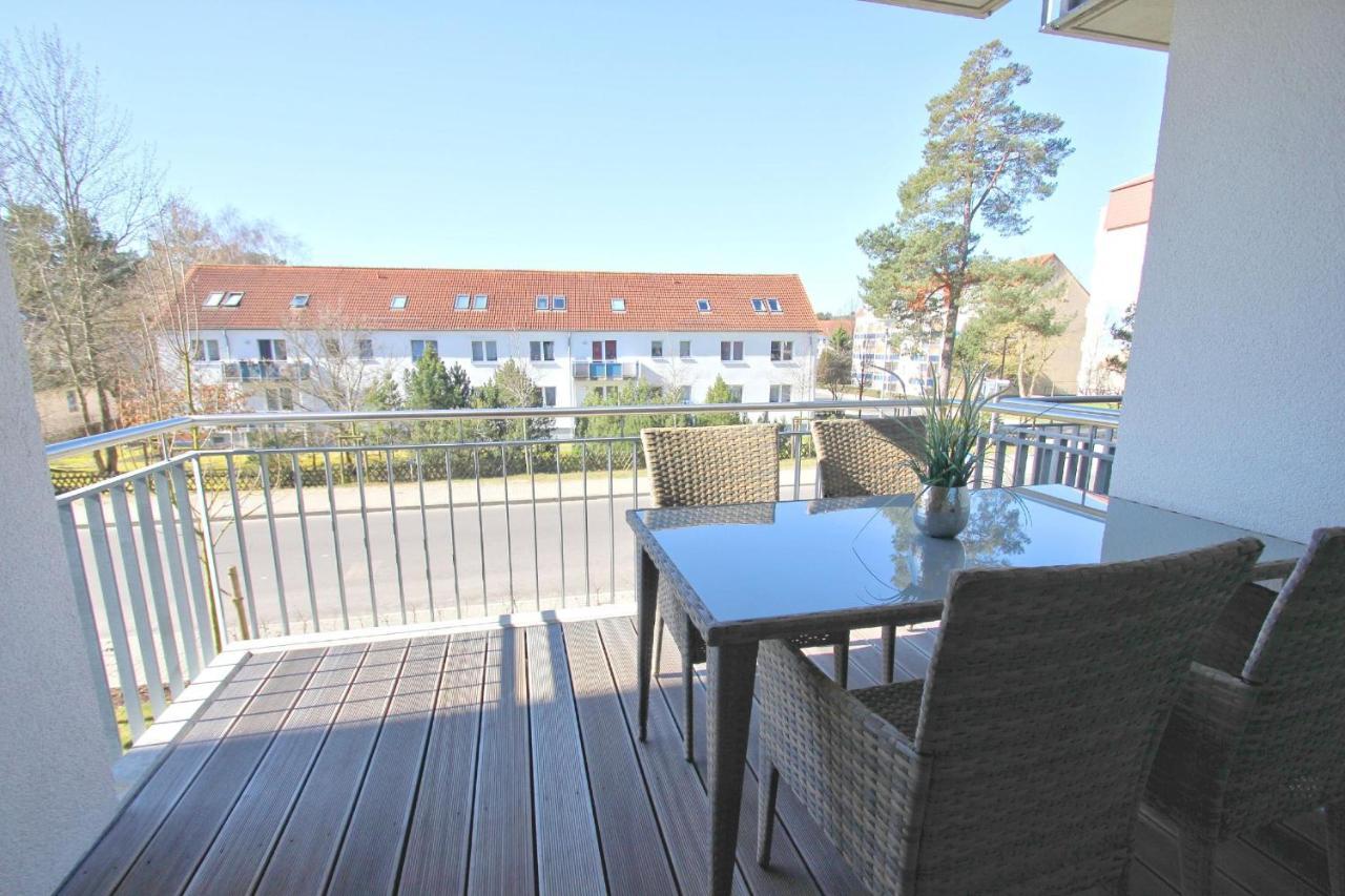 Strandnahe, Schicke Ferienwohnung Mit Balkon Direkt In Binz - Duenenresort 112 Exteriör bild